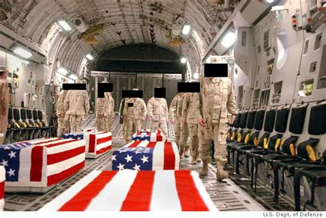 Flag-draped coffin photos released / Pentagon had resisted showing ...