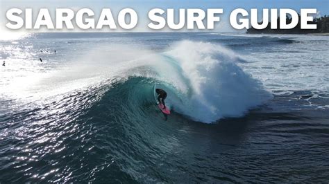 Siargao Surf Guide - The Philippines - YouTube