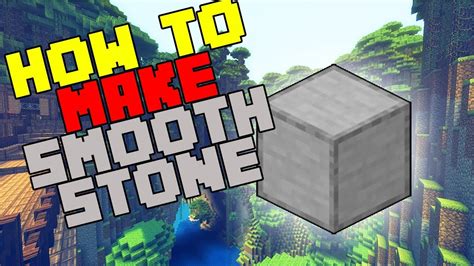 How to Make Smooth Stone - Survival Minecraft 2019 - YouTube