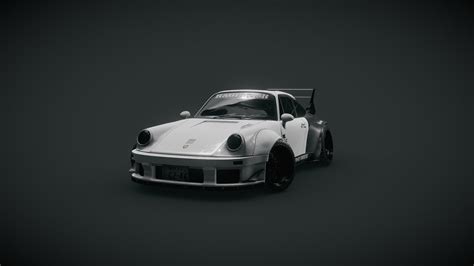 Porsche 911 Turbo - RWB - Download Free 3D model by SWIZ (@swiz_prod ...