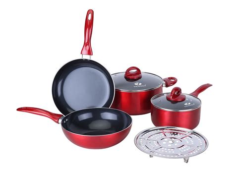 Peralatan Masak Praktis V707 Warna Merah