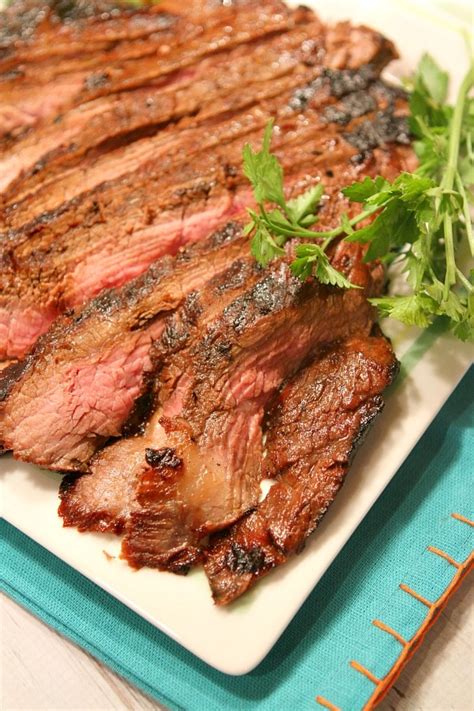 Grilled Teriyaki Flank Steak - Recipe Girl