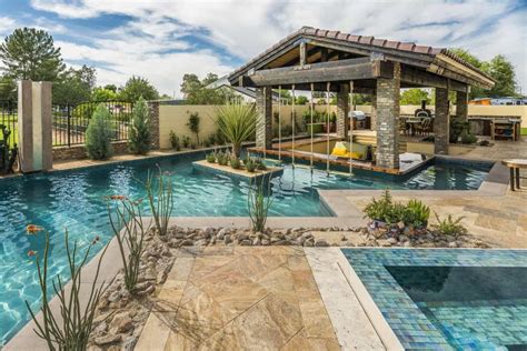 gilbert arizona luxury pool and gourmet outdoor kitchen 9 | Premier ...