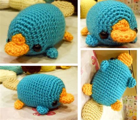 Amigurumi, handmadeintexas: Perry the Platypus - Made to... | Kawaii ...