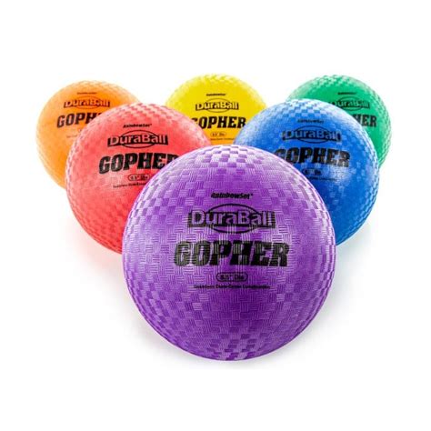 Rainbow DuraBall Playground Ball - Gopher Sport