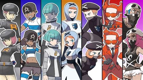 Every Pokemon Villain Team Ranked From Worst to Best - Twinfinite