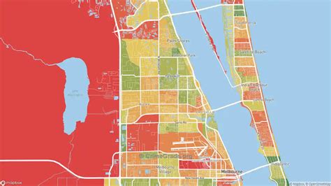 Melbourne, FL Violent Crime Rates and Maps | CrimeGrade.org