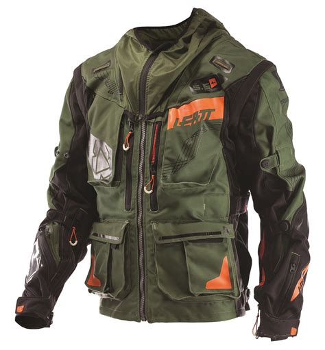 Water-Resistant, Performance GPX 5.5 Enduro Off-Road Jacket in Khaki ...