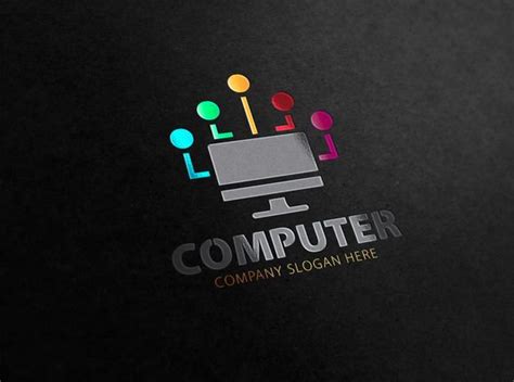 Computer Logo | Computer logo, Business logo design, Ict logo