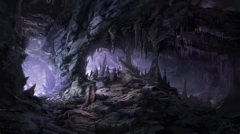 ArtStation - Stalagmite Cave