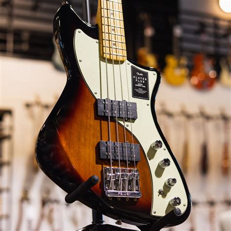 Fender Player Plus Meteora Active Bass - 3 Tone Sunburst w/Deluxe Gig ...