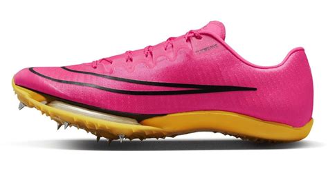 Nike Unisex Air Zoom Maxfly Track & Field Sprinting Spikes In Pink, | Lyst