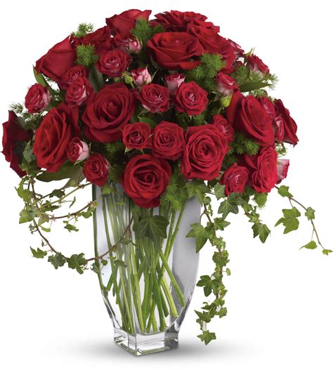 Teleflora's Rose Romanesque Bouquet - Red Roses in Culver City, CA ...