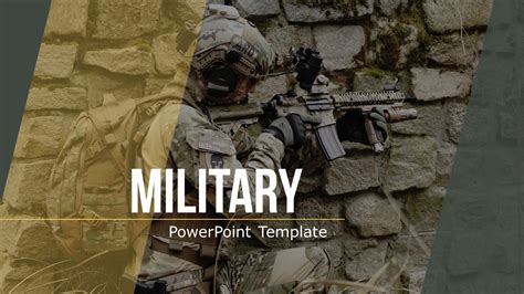 Best Military 2020 PowerPoint template for $24