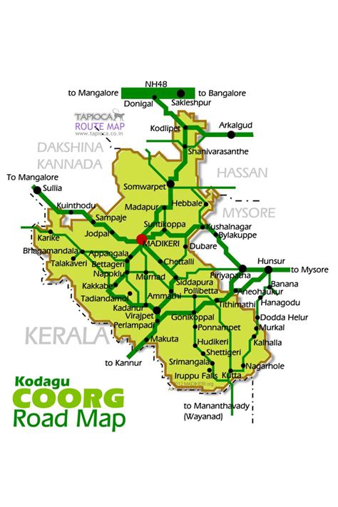 Coorg Map