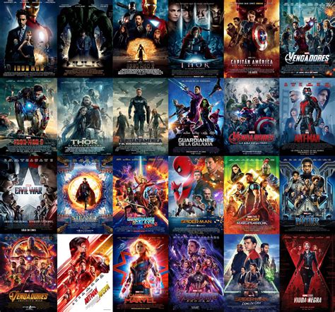 Every Marvel Cinematic Universe Poster! : r/marvelstudios