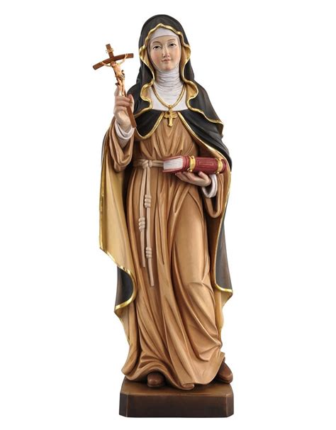 Statue - St. Monica 35", Full Color, Hand-Carved in Italy - Reilly's ...