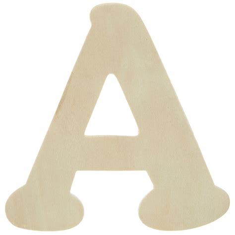 Wood Letters - 4" | Hobby Lobby | 189118