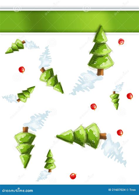 Christmas wrapping stock illustration. Illustration of green - 21607024