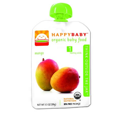 Happy Baby Organic Baby Food Pouches under $1 each - Happy Money Saver