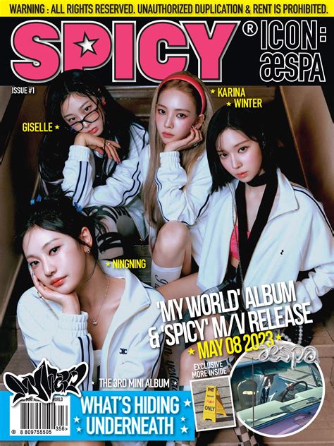 Update: aespa Transforms Into Magazine Cover Queens In "Spicy" Comeback ...