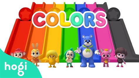 Learn Colors with Wonderville Friends | Pinkfong & Hogi | Colors for ...