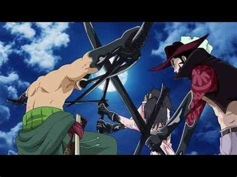 Zoro AMV - Zoro vs Mihawk [Anime, One Piece] Bridge To Grace ...