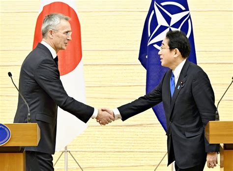 Japan, NATO building ties to counter threats