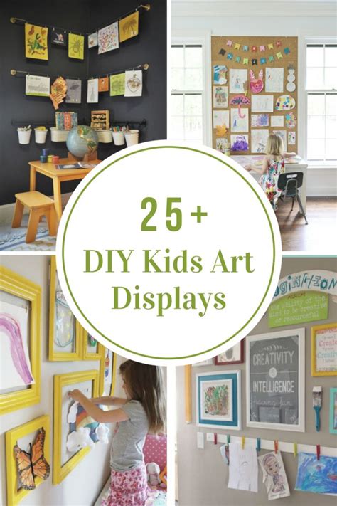 DIY Kids Art Displays - The Idea Room | Art display kids, Diy kids art ...