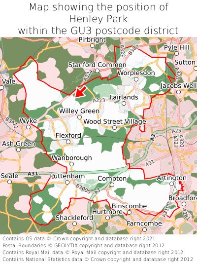 Where is Henley Park? Henley Park on a map