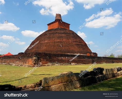 Jetavana Monastery Unesco World Heritage City Stock Photo 2033115251 ...