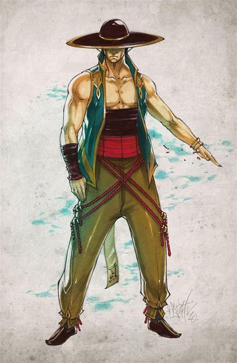 Kung Lao. 2010 by Fezat1 | Mortal kombat characters, Mortal kombat ...