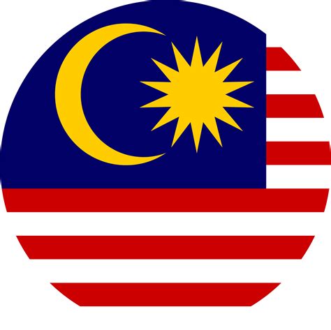 Malaysia flag icon sign 10310883 PNG