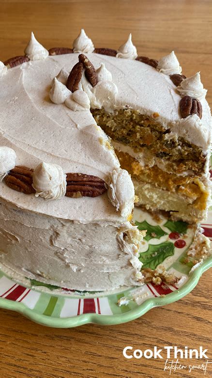 How To Make Thanksgiving Piecaken Dessert Cake - CookThink