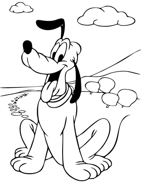 Printable Pluto Coloring Pages | ColoringMe.com