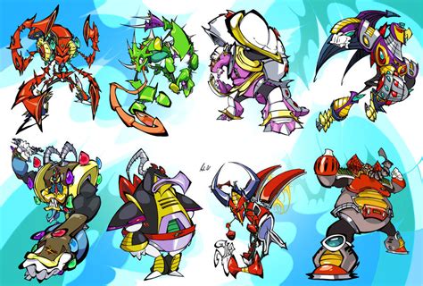 Mega Man X Bosses by BrendanCorris on DeviantArt