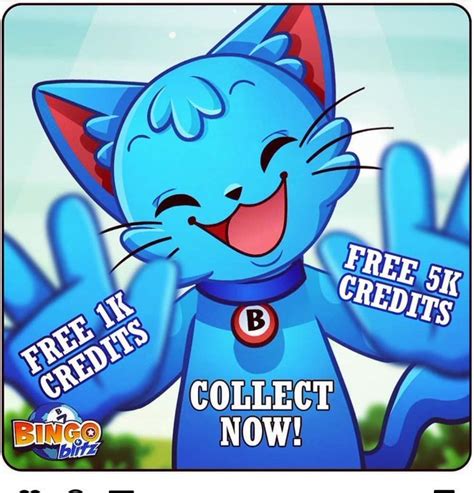 Collect Bingo Blitz Free Credits Gift Pack