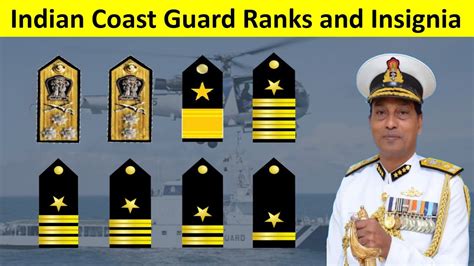 Indian Coast Guard Ranks and Insignia | Ranks in Indian Coast Guard ...