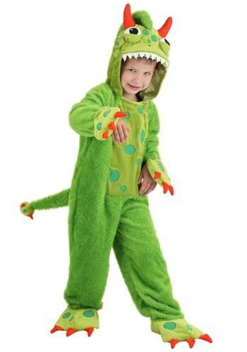 Spotted Green Monster Toddler Costume