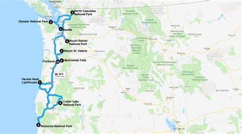 Epic National Parks Road Trips - Pacific Northwest Road Trip ...