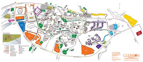 Furman University Campus Map