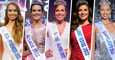 Miss France 2023: discover the first half of the elected candidates ...