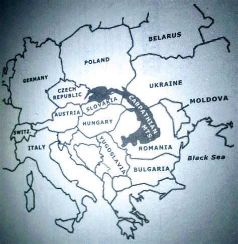 Map of the Carpathian Mountains | Dark Series Wiki | Fandom