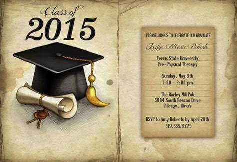 40+ FREE Graduation Invitation Templates ᐅ TemplateLab