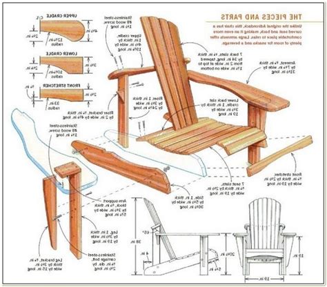 adirondack glider chair plans download - Woodwork Build Adirondack ...