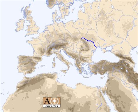 Europe Atlas: the Rivers of Europe and Mediterranean Basin - Dniester