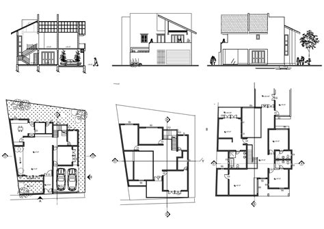 How To Draw Section And Elevation In Autocad - Design Talk