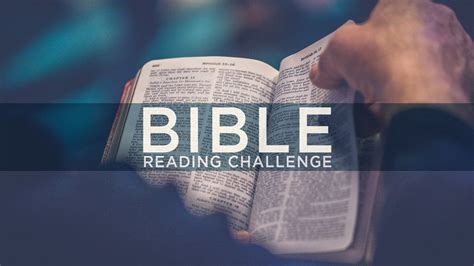 Bible Reading Challenge — Christ Lutheran Church