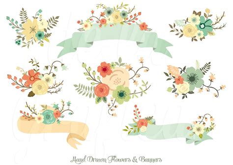 Free Floral Banner Png, Download Free Floral Banner Png png images ...