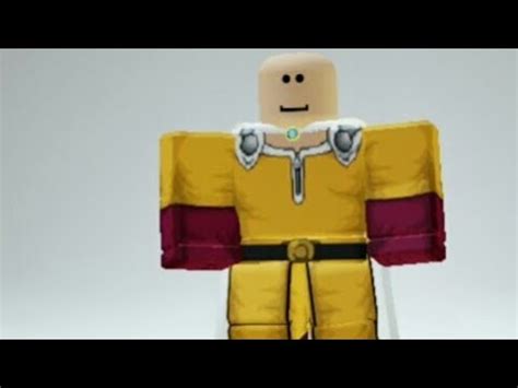 Roblox Saitama outfit (one punch man) - YouTube